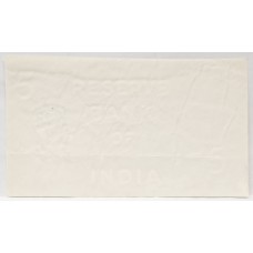 INDIA 1943 . FIVE 5 RUPEES BANKNOTE . ERROR . PAPER with WATERMARK